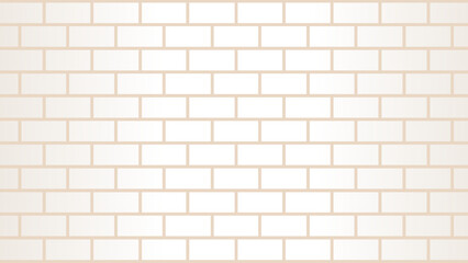 Obraz premium white gradient brick wall as a background