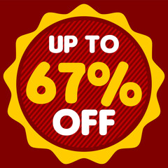 Explosive Discounts: Up to 67% off Vector Illustration