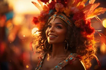 Fototapete Rio de Janeiro cultural festival - rio de janeiro carneval in brazil