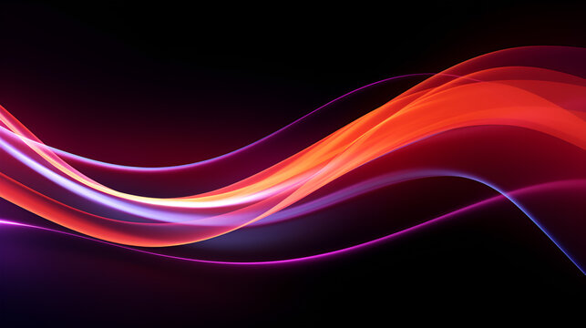 Red and Blue tech neon spotlight background, speed motion abstract background, red and blue light background. 
