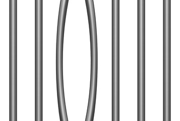 Prison fence criminal prisoner iron steel security justice block background art