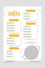 beautiful food menu design template, Fast food restaurant menu social media marketing web banner template design, burger and healthy, Pizza, menu template