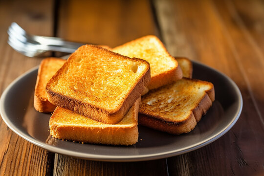 Irresistible Texas Toast Created with Generative AI Tools