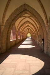 Fototapeta na wymiar the monastery of the Virgen de Valvanera, La Rioja, Spain,