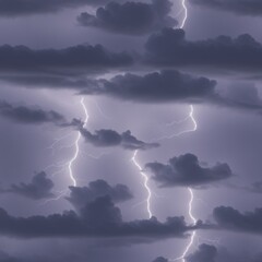 thunderstorm clouds seamless texture. generative ai