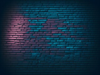 Abstract background with brick wall