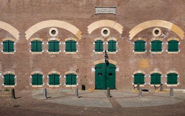 Fototapeta premium Fort Haerlem Hellevoetsluis, Zuid-Holland province, The Netherlands