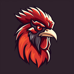 rooster vector