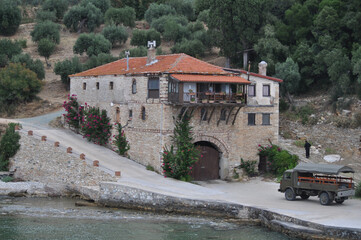 The Arsanas Konstamonitou (port building) of Konstamonitou Monastery is a monastery built on Mount Athos