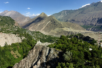 HUNZA VALLEY IN THE GILGIT BALTISTAN REGION IN NORTHERN PAKISTAN. 