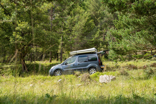 Summer holidays camper van