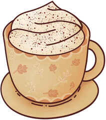 Cup with Hot chocolate