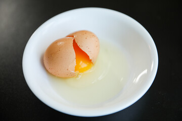 Whole eggs represent vitality and potential, cracked eggs symbolize vulnerability, while yolk represents nourishment. Contextualized against health concerns and rising inflation