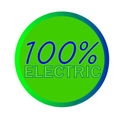 Concept for one hundred percent electric vehicles.