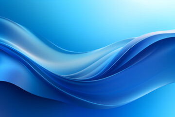 Naklejka premium abstract blue wave background