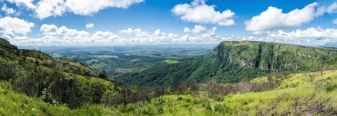 Fototapeta na wymiar Panorama View of the highveld, along the Panorama Route in Mpumalanga Province of South 