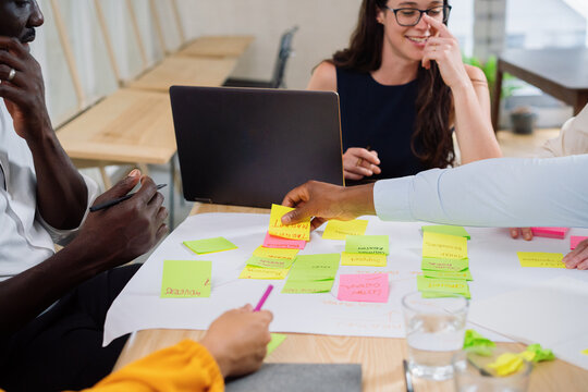 Office Brainstorming Meeting