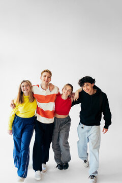 Teenagers in Studio 
