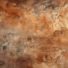 Obraz na płótnie Canvas a horizontal abstract background, of rusted stone, with cool and warm highlights, for product display/mock-up. Decor-themed in a JPG format. Generative AI