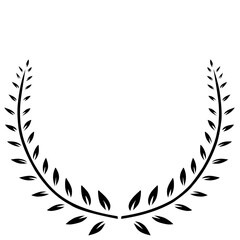 Laurel wreath award element