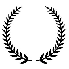 Laurel wreath award element