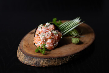 Temaki Salmão - Sushi