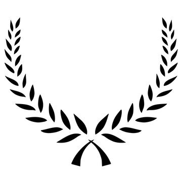 Laurel wreath award element