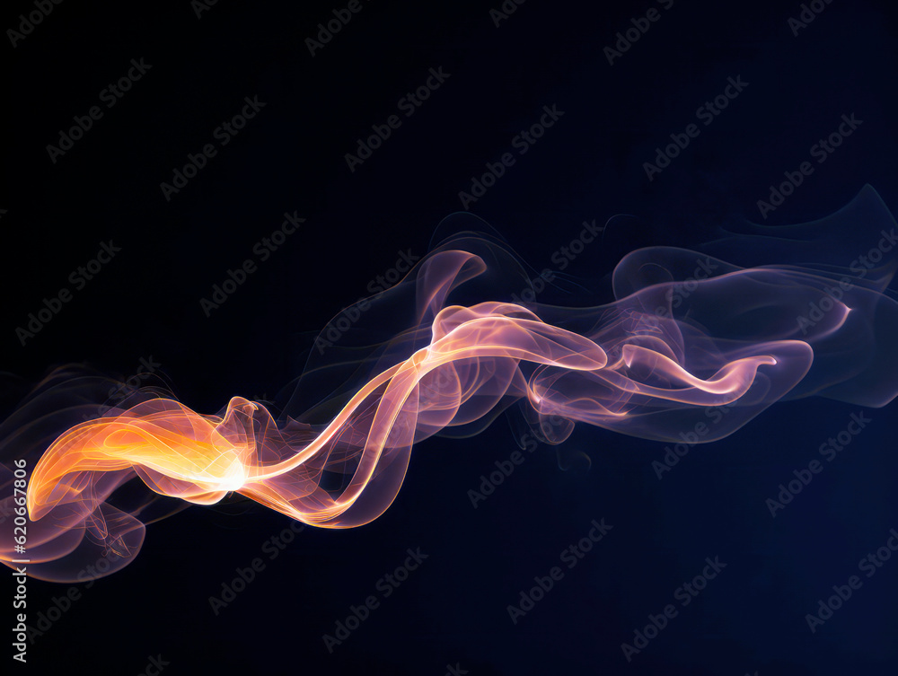 Poster abstract red smoke background. generative ai