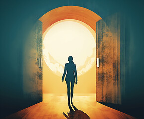 Through the Keyhole: Business Women and Dreamlike Data