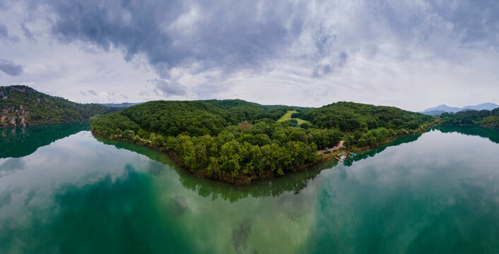 Ziros Lake Panorama