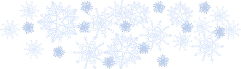 Snowflake frame. Vector background