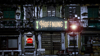 Signposts the direct way to Hope