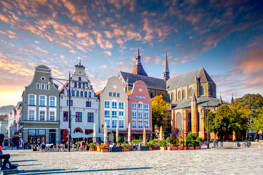 Kirche, Altstadt, Rostock, Deutschland 