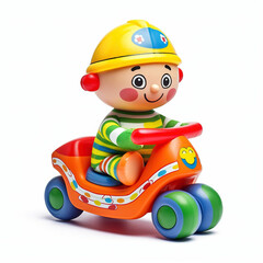 children toy scooter isolated , generative ai