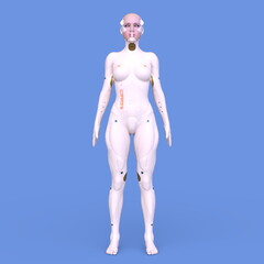 女性サイボーグ