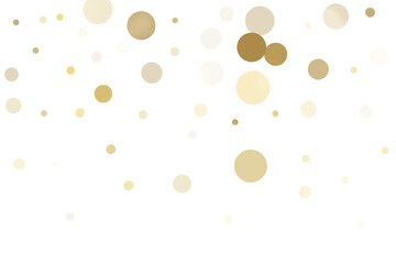 Gold glitter confetti, great design for any purpose. Party decor.