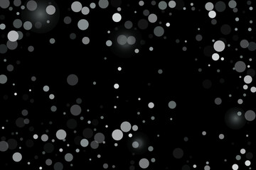 Silver glitter confetti, great design for any purpose. Party decor.