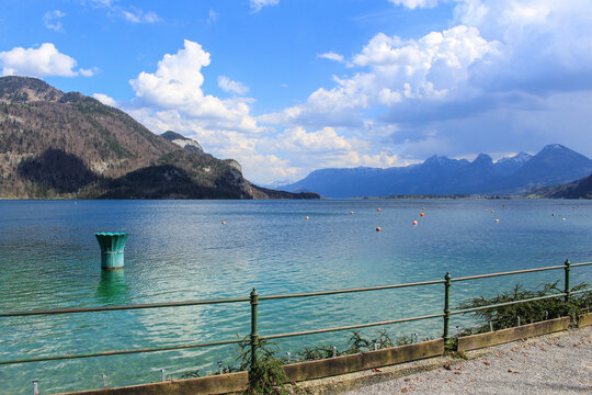 Landscape in Wolfgang, Austria