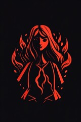 girl with hair