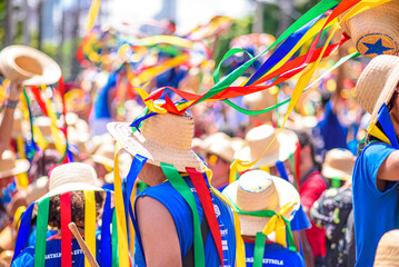 Arraial do Pavulagem is a musical group that develops an artistic and cultural movement that occupies the streets of Bel&eacute;m do Par&aacute; with its popular and colorful processions in June and October