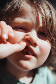 Portrait of child