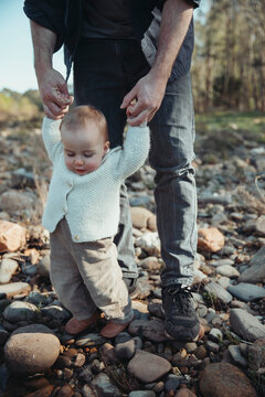 Baby walking