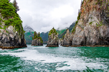 Spire Cove, Kenai Fjords National Park, Alaska