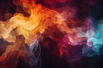 Fototapeta premium star space background wallpaper illustration light blurred business abstract banner night. Generative AI.