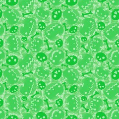 Halloween seamless pumpkins pattern for fabrics and wrapping paper and clothes print