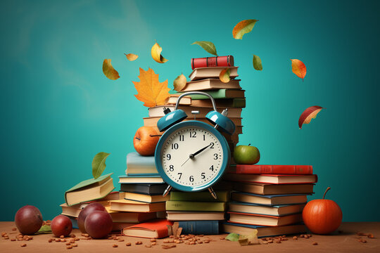 invest time in education, dont waste it. Back to school concept. High quality photo