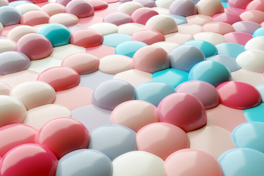 Bubbles pattern