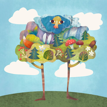 Spirit of Nature fairy character