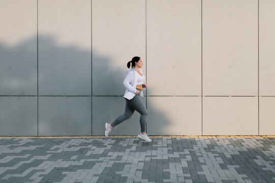 Woman jogging