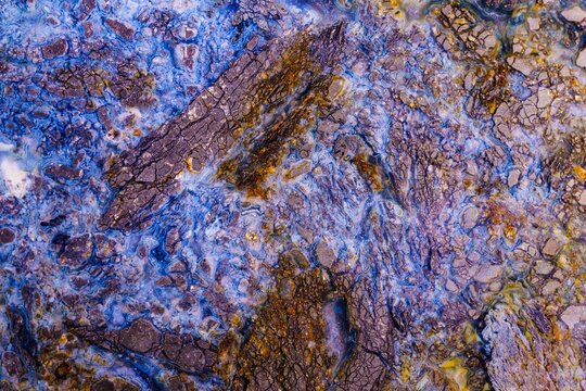 Black galaxy and bule agate symbiotic